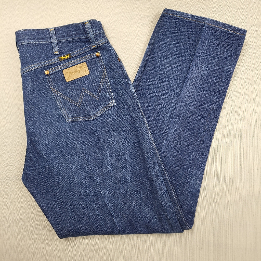 Wrangler Cowboy Cut Original Fit 4-Pocket 13mwz Jeans Indigo Men’s Size 37 X 32